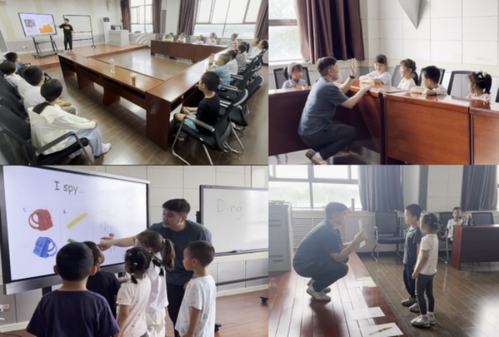 学院举办教职工子女免费英语口语培训班