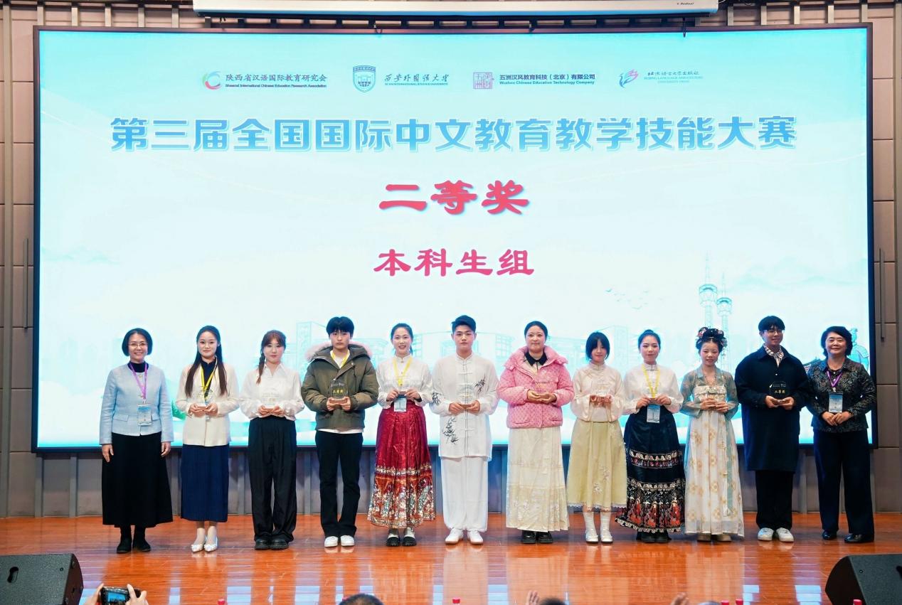 我院学生在第三届全国国际中文教育教学技能大赛斩获佳绩